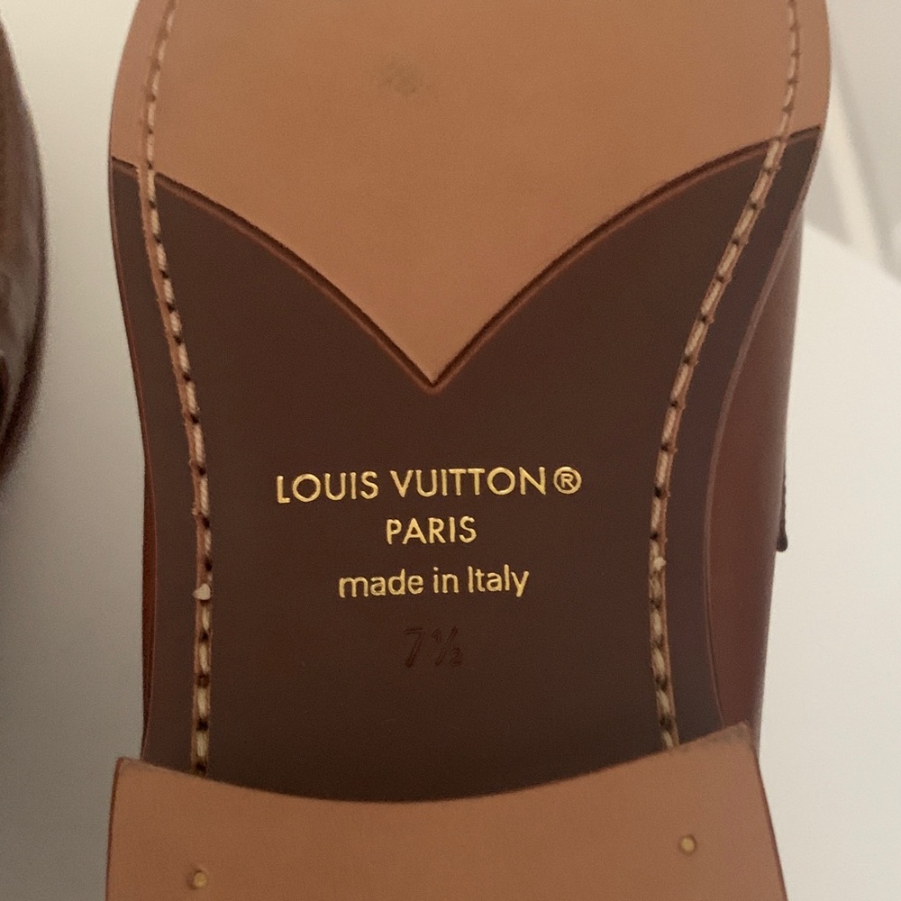 Louis Vuitton Tan Major Loafer UK 7.5/US 8.5 - Picture 6 of 8